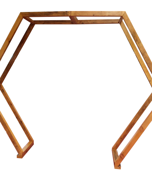 Arche Hexagonale en bois