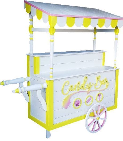 Candy Bar Jaune et Blanc
