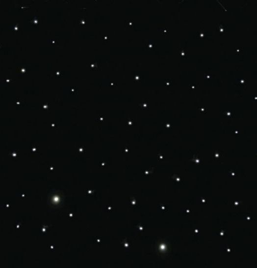 Rideaux Lumineux Noir